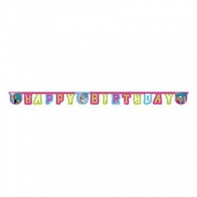 Frost / Frozen Happy Birthday Bokstavsgirlang