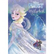 Frost målarbok med glitter