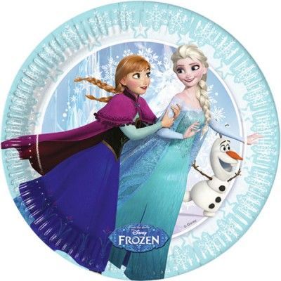 Frozen Ice Skating Assietter