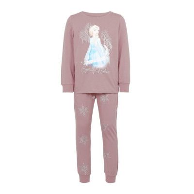 name it Frozen Tvådelad Pyjamas (Woodrose)