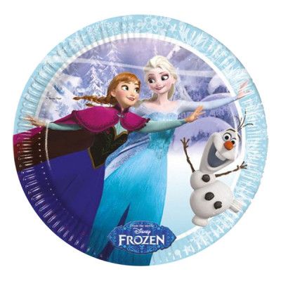 Pappersassietter Frost Skating - 8-Pack