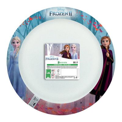 Papperstallrikar Frozen/Frost FSC - 8-pack