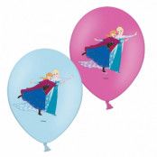 Ballonger med färgtryck Frost / Frozen 6-pack