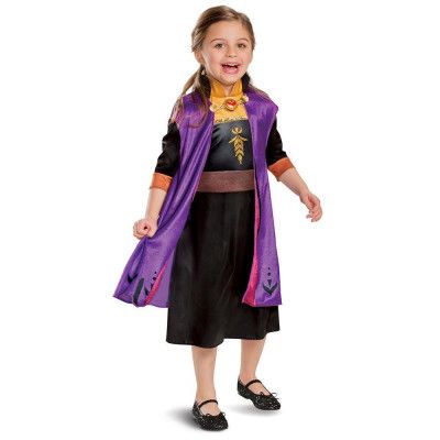 Disney Frozen Anna Klänning : Model - M 7-8 år -  -  Leksaksaffären