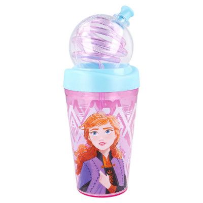 Frost 2 Mugg med Spiral Sugrör