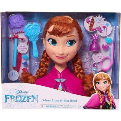 Frozen Deluxe Stylinghuvud Anna