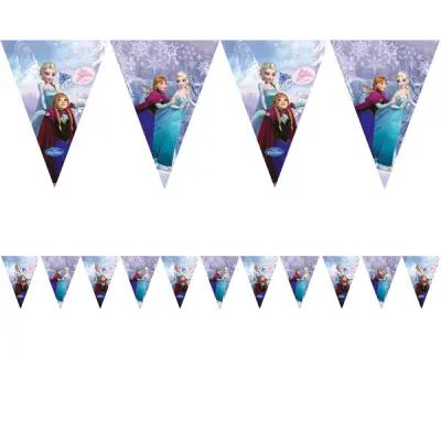 Frozen Ice Skating Flaggirlang