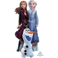 Heliumballong Airwalker Frost - Anna, Elsa & Olof