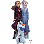 Heliumballong Airwalker Frost - Anna, Elsa&Olof