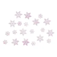 Konfetti Frost/Frozen Snöflingor Rosa - 20 gram