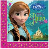 Servetter Frost / Frozen alpin Anna & Elsa 20-pack