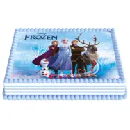 Tårtbild Frost Fyrkantig