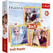 Trefl Disney Frozen 2 Pussel 3 i 1 34847