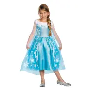 Disney Frozen Elsa Deluxe Barn Maskeraddräkt - Medium