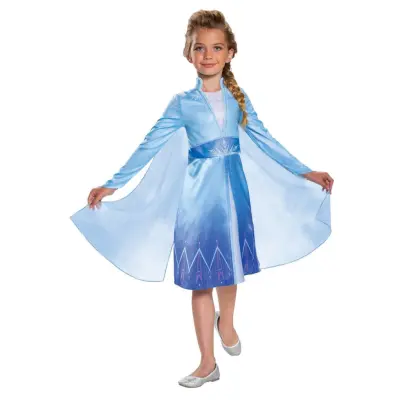Disney Frozen Elsa Klänning : Model - XS 3-4 år -  -  Leksaksaffären