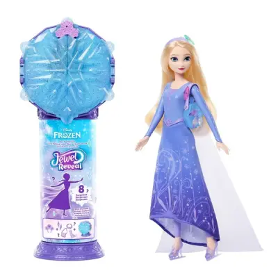 Disney Frozen Jewel Reveal Docka Ice Elsa - Frozen -  Leksaksaffären