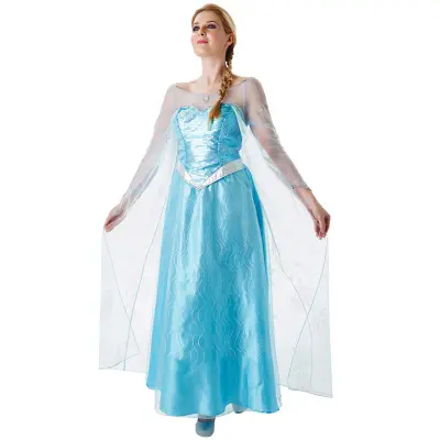 Frost Elsa Maskeraddräkt