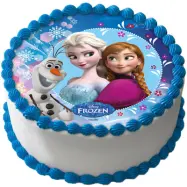 Frozen Tårtoblat Sockerpasta D