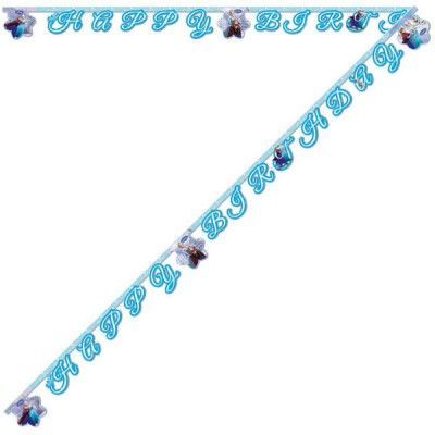 Frozen Ice Skating Happy Birthday Girlang