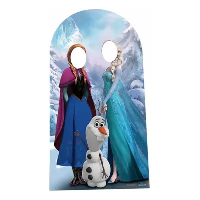 Frost Kartongfigur Foto Prop