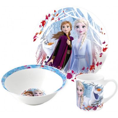 Disney Frozen 2 Matservis 3 delar