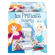 Färgläggnings Mugg Isprinsessor