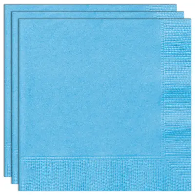 Servetter Pastell Blå