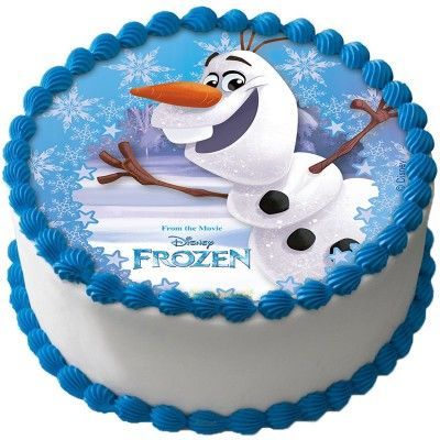 Frost Tårtbild Sockerpasta B