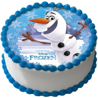 Frost Tårtbild Sockerpasta B