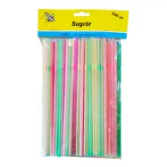 Sugrör Genomskinliga - 100-pack
